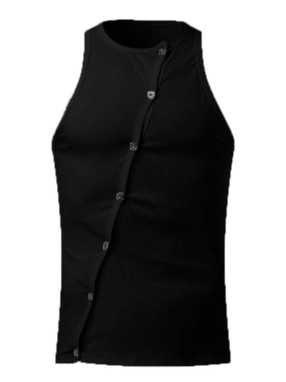 Men's Full Size Split-Button Tank - Damned Threads